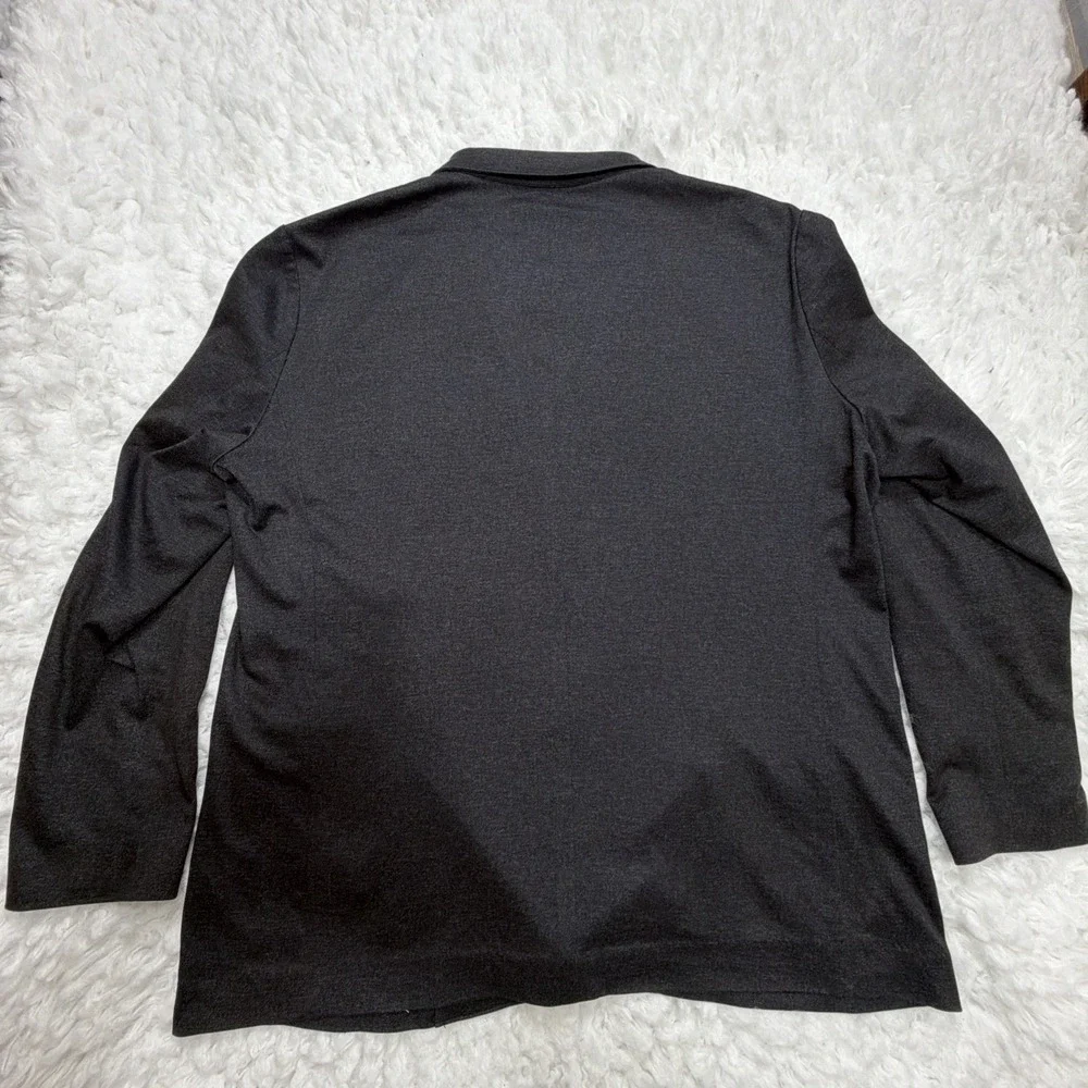 Thomas‎ Dean Unconstructed Summer Sport Coat Blazer Modern Outdoor Gray 48L Long